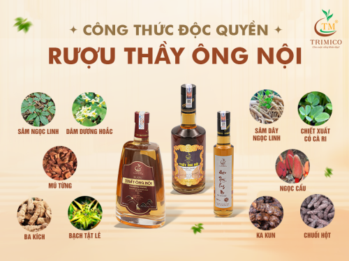 GIẢI MÃ CÔNG THỨC ĐỘC QUYỀN CỦA RƯỢU THẦY ÔNG NỘI